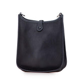 エルメス エヴリンTPM アマゾーヌ 斜め掛け ショルダーバッグ ダークネイビー シルバー金具 トリヨンクレマンス レディース HERMES 【中古】